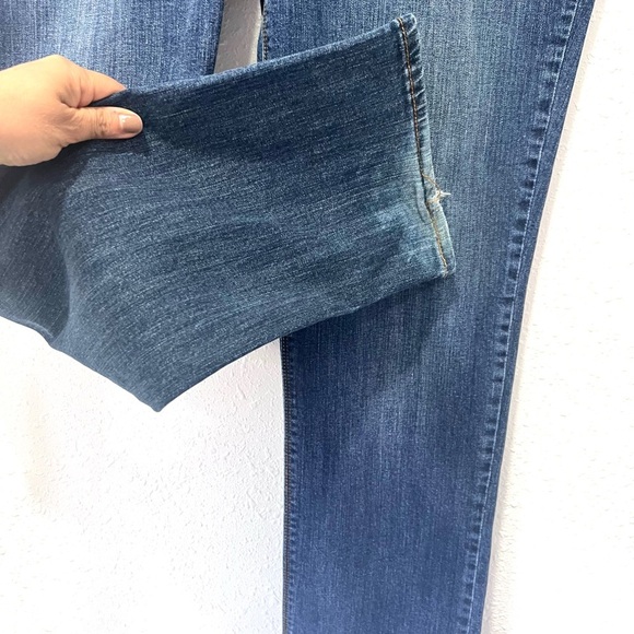 Levi's 525 perfect waist Women's Straight Leg Jeans in Deep Blue 16 - Picture 5 of 8